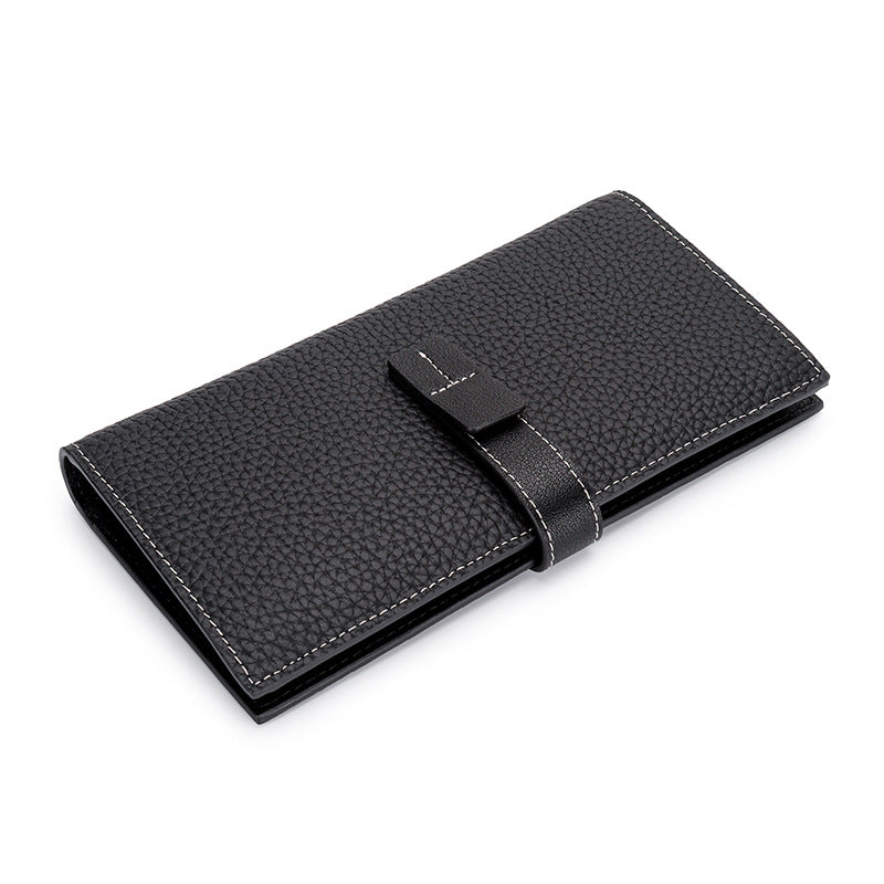 European And American Pull-belt Long Lady's Wallet