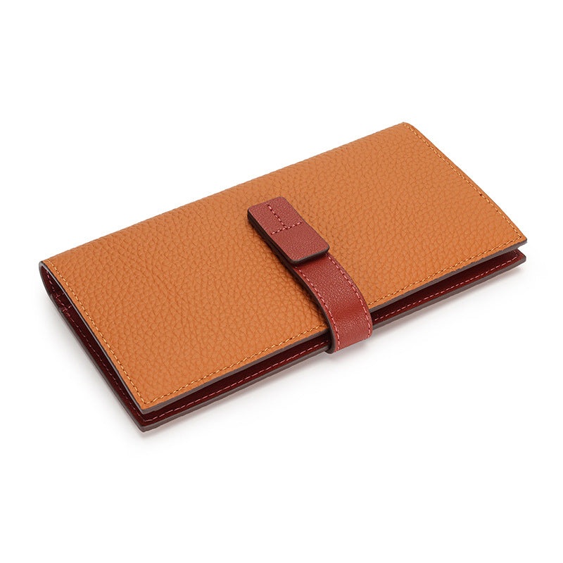 European And American Pull-belt Long Lady's Wallet